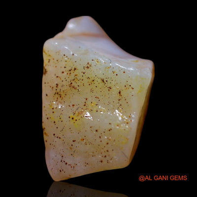Natural Fire Opal Gemstone 5.00 Cts Loose Fancy Rough From Australia 15x9x8 mm RG-272