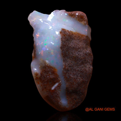 3.00 Cts Natural Australian Fire Opal Loose Gemstone Fancy Rough 14x9x5 mm RG-273
