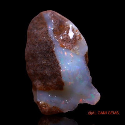 3.00 Cts Natural Australian Fire Opal Loose Gemstone Fancy Rough 14x9x5 mm RG-273
