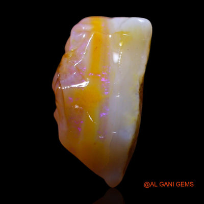 5.00 Cts Natural Australian Fire Opal Fancy Rough Loose Gemstone For Jewelry 13x11x7 mm RG-284