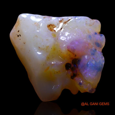 4.00 Cts Natural Australian Fire Opal Loose Gemstone Fancy Rough 12x12x6 mm RG-285