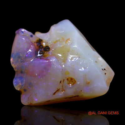 4.00 Cts Natural Australian Fire Opal Loose Gemstone Fancy Rough 12x12x6 mm RG-285