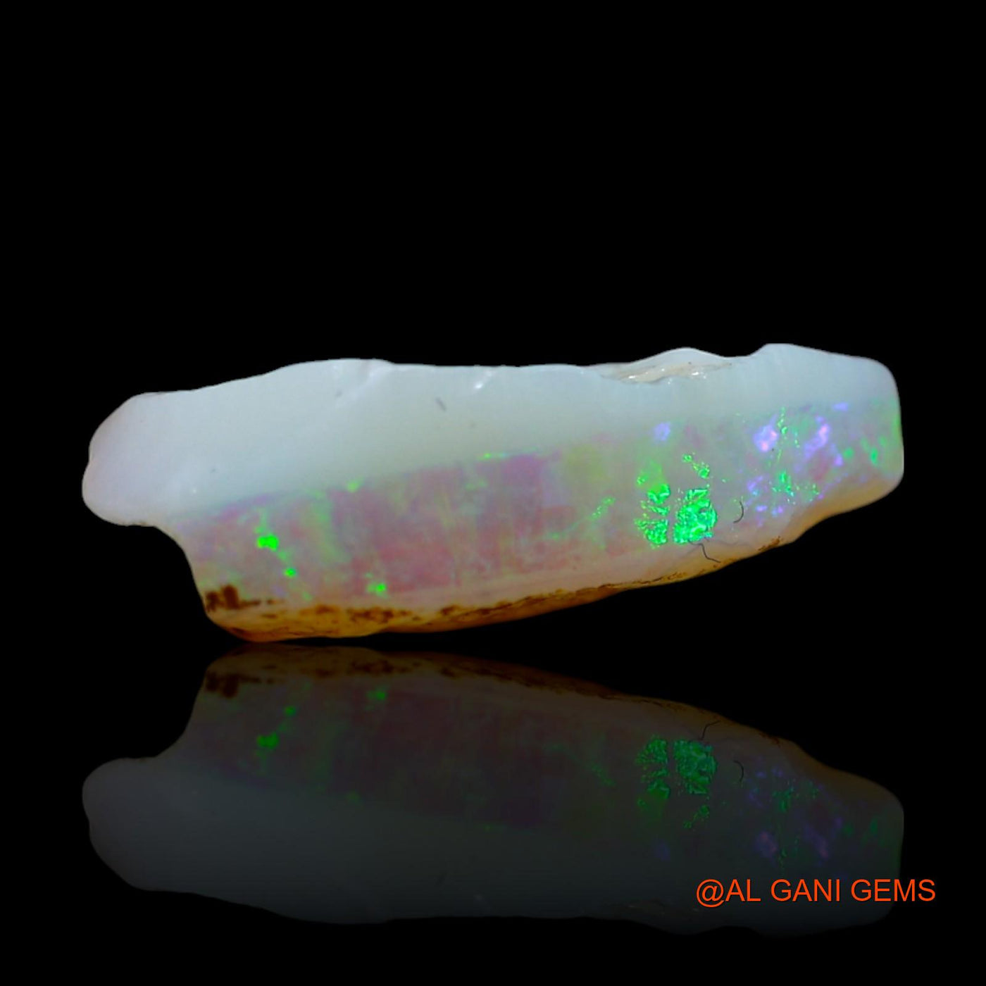 2.90 Cts Unheated Australian Fire Opal Loose Gemstone Fancy Rough Natural 14x8x4 mm RG-289