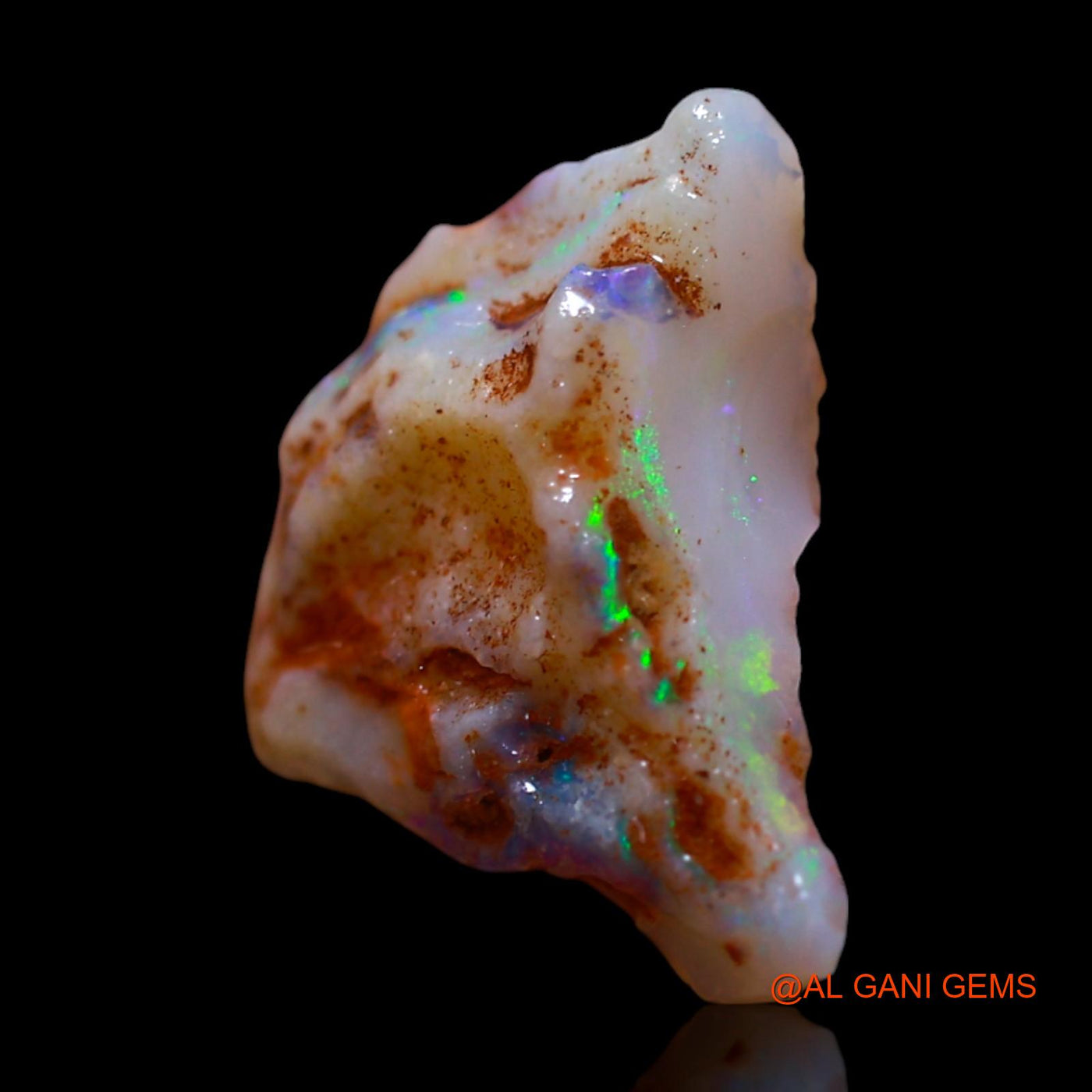 2.00 Cts Natural Australian Fire Opal Loose Gemstone Fancy Rough 13x10x4 mm RG-294