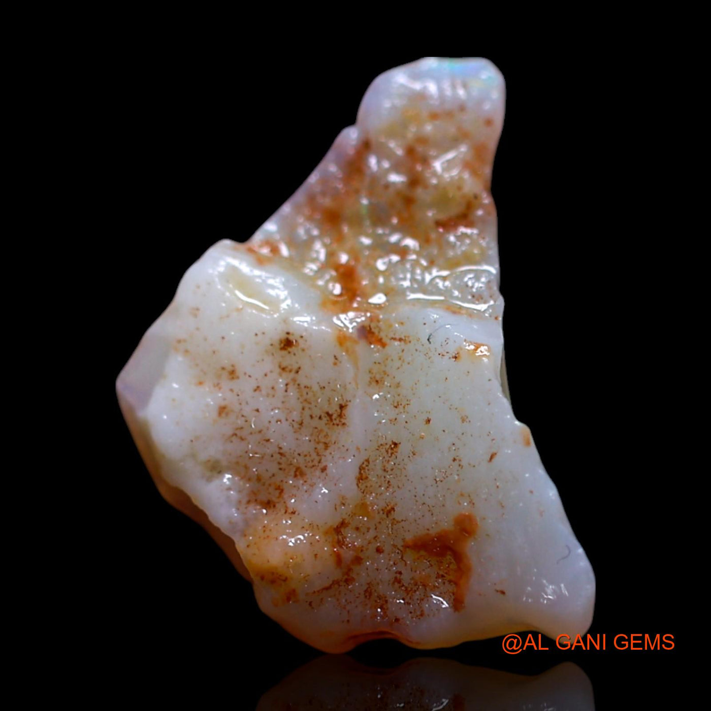 2.00 Cts Natural Australian Fire Opal Loose Gemstone Fancy Rough 13x10x4 mm RG-294