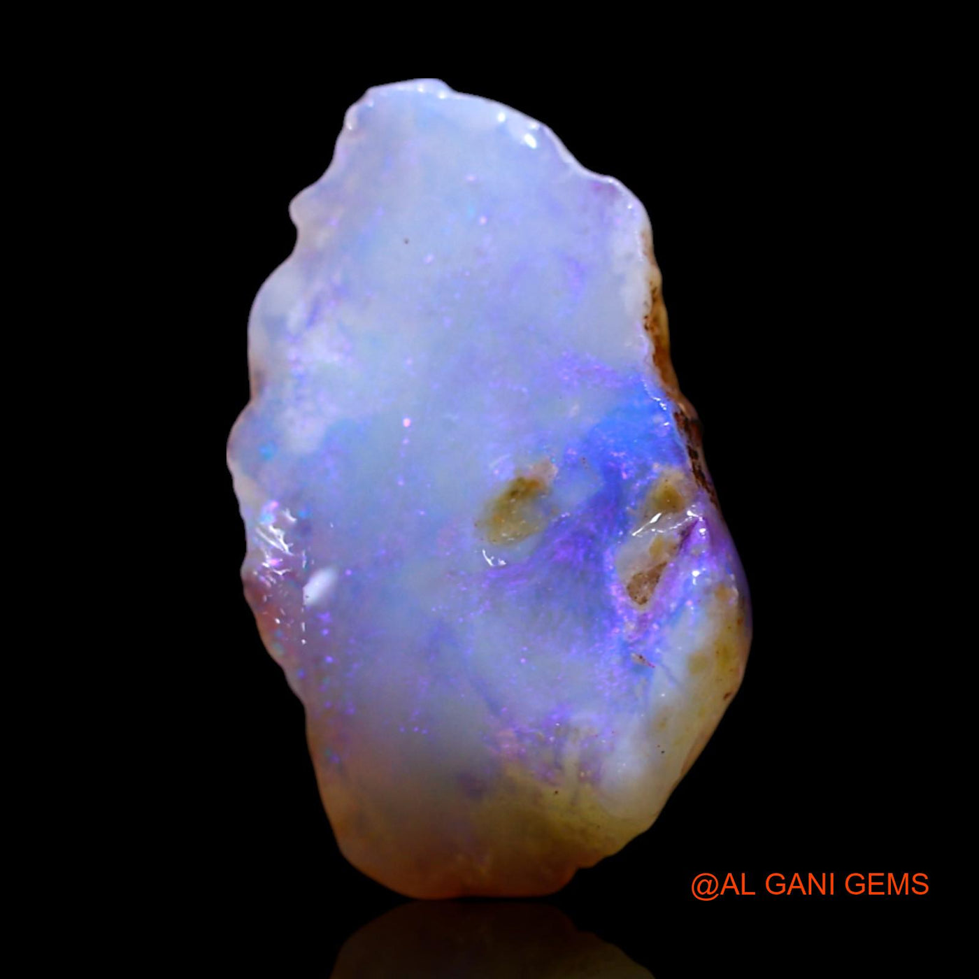 2.00 Cts Natural Australian Fire Opal Fancy Rough Loose Gemstone For Jewelry 14x7x4 mm RG-295