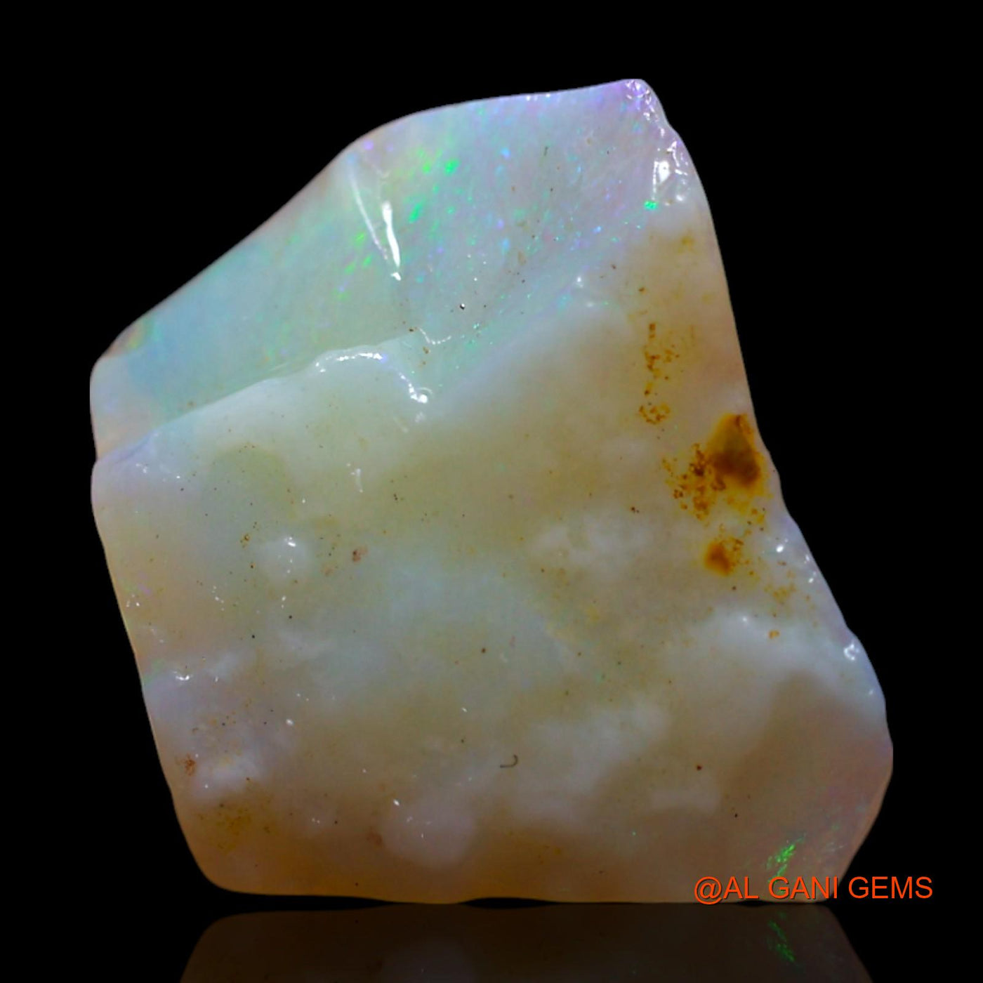 3.00 Cts Natural Australian Fire Opal Loose Gemstone Fancy Rough 13x9x4 mm RG-298