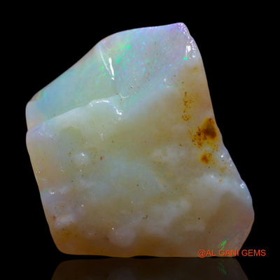 3.00 Cts Natural Australian Fire Opal Loose Gemstone Fancy Rough 13x9x4 mm RG-298
