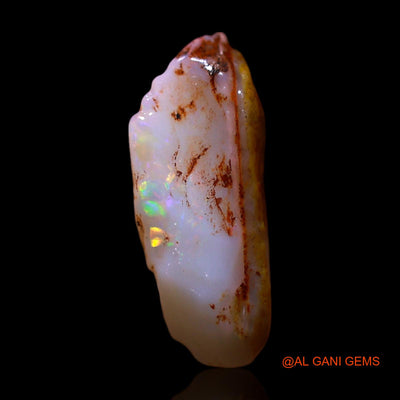 3.00 Cts Natural Australian Fire Opal Loose Gemstone Fancy Rough 14x8x5 mm RG-299
