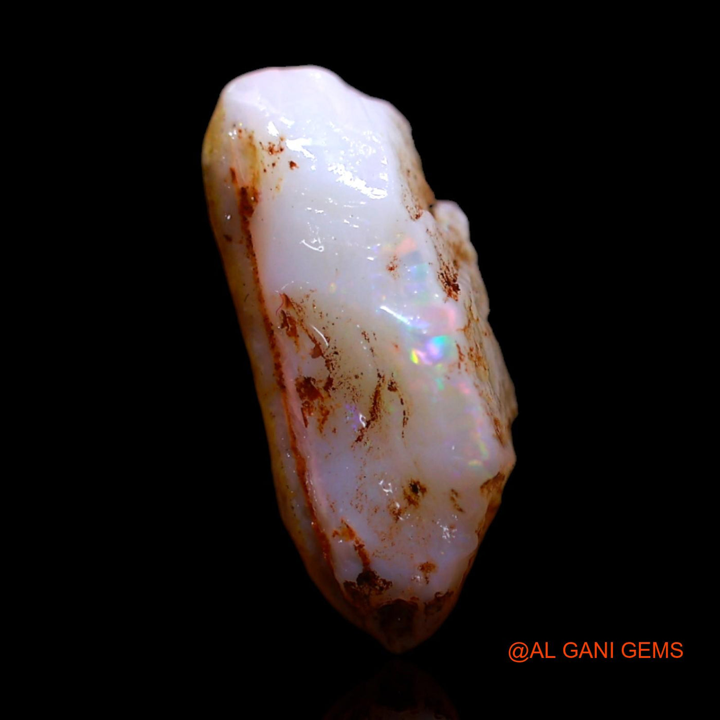 3.00 Cts Natural Australian Fire Opal Loose Gemstone Fancy Rough 14x8x5 mm RG-299
