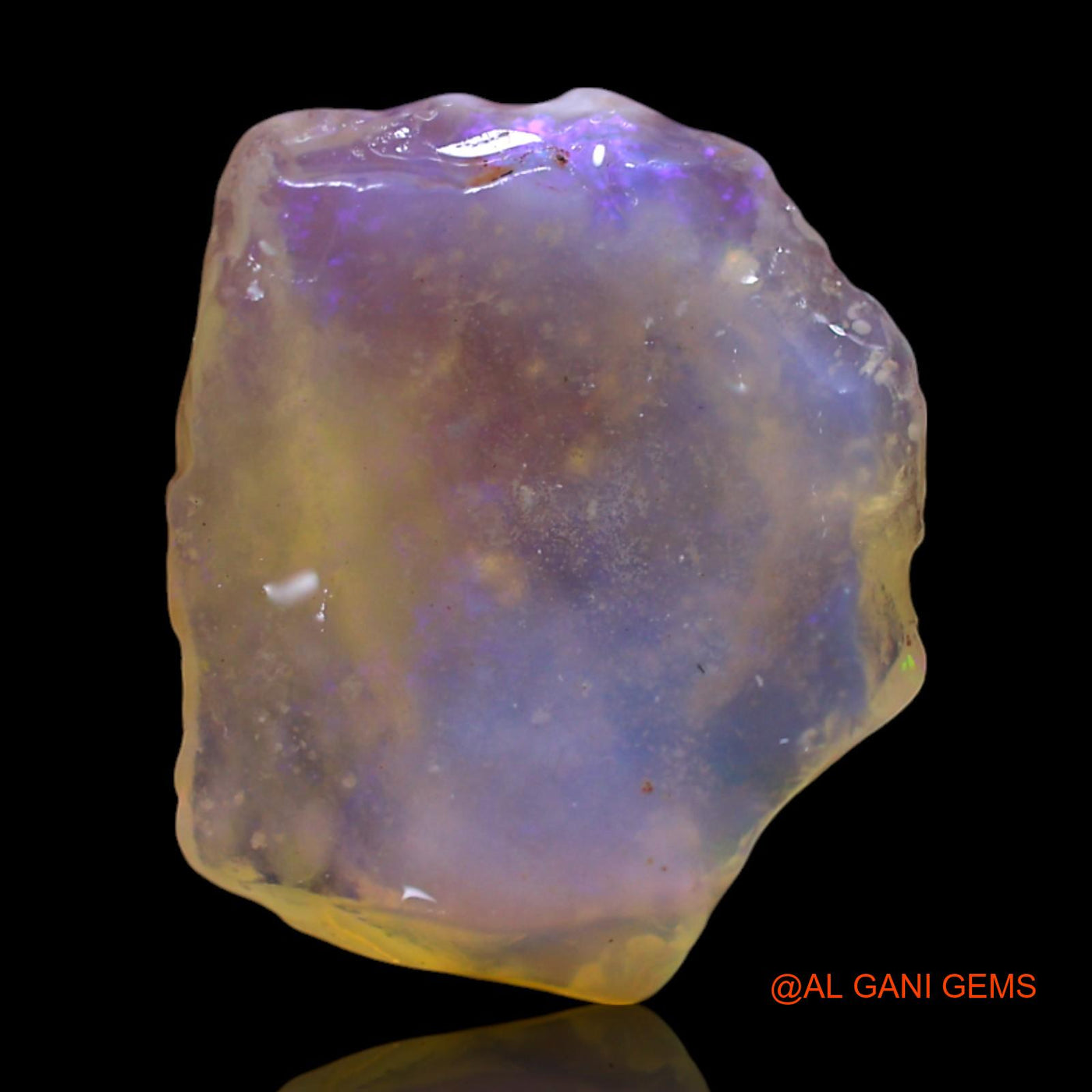 2.00 Cts Natural Australian Fire Opal Loose Gemstone Fancy Rough 13x11x3 mm RG-300