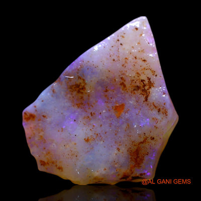 2.00 Cts Natural Australian Fire Opal Fancy Rough Loose Gemstone For Jewelry 14x11x2 mm RG-303