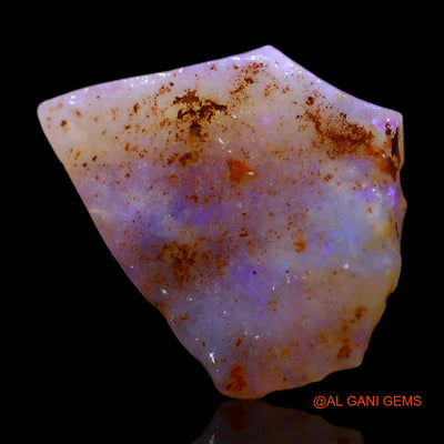 2.00 Cts Natural Australian Fire Opal Fancy Rough Loose Gemstone For Jewelry 14x11x2 mm RG-303
