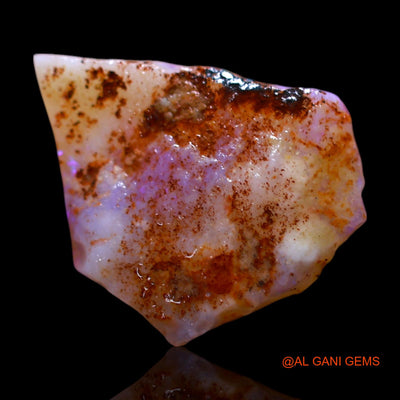 2.00 Cts Natural Australian Fire Opal Fancy Rough Loose Gemstone For Jewelry 14x11x2 mm RG-303