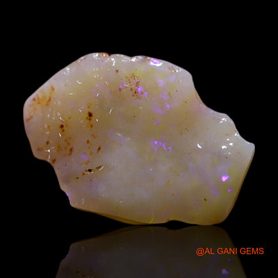 2.00 Cts Natural Australian Fire Opal Loose Gemstone Fancy Rough 14x10x2 mm RG-305