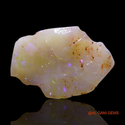 2.00 Cts Natural Australian Fire Opal Loose Gemstone Fancy Rough 14x10x2 mm RG-305