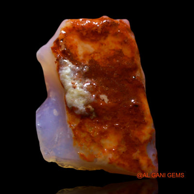 2.00 Cts Natural Australian Fire Opal Loose Gemstone Fancy Rough 12x9x2 mm RG-311