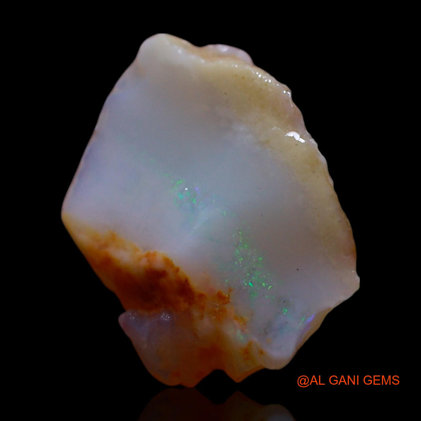 2.00 Cts Natural Australian Fire Opal Loose Gemstone Fancy Rough 13x10x4 mm RG-317