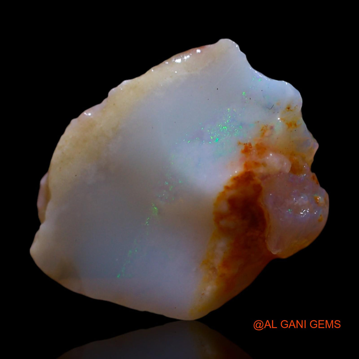 2.00 Cts Natural Australian Fire Opal Loose Gemstone Fancy Rough 13x10x4 mm RG-317