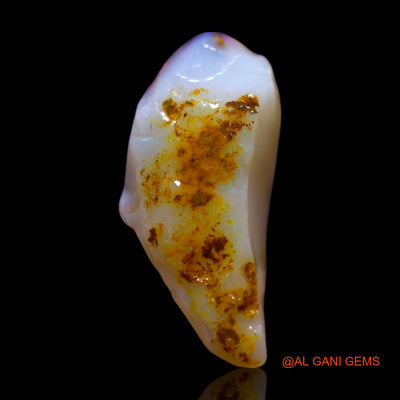 2.00 Cts Natural Australian Fire Opal Loose Gemstone Fancy Rough 16x7x4 mm RG-319