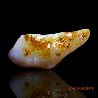 2.00 Cts Natural Australian Fire Opal Loose Gemstone Fancy Rough 16x7x4 mm RG-319