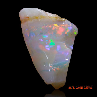 Natural Untreated Fire Opal Loose Gemstone Fancy Rough From Australia 4.00 Cts 15x10x7 mm RG-31