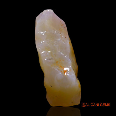 3.00 Cts Natural Australian Fire Opal Loose Gemstone Fancy Rough 16x6x5 mm RG-320