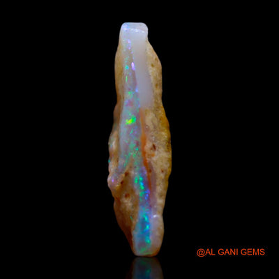 1.50 Cts Natural Australian Fire Opal Loose Gemstone Fancy Rough 14x7x3 mm RG-322