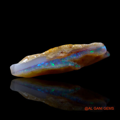 1.50 Cts Natural Australian Fire Opal Loose Gemstone Fancy Rough 14x7x3 mm RG-322