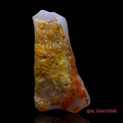 1.50 Cts Natural Australian Fire Opal Loose Gemstone Fancy Rough 14x7x3 mm RG-322