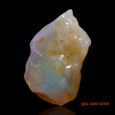 Natural Fire Opal Gemstone 3.00 Cts Loose Fancy Rough From Australia 14x8x4 mm RG-324