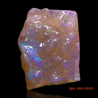 Natural Untreated Fire Opal Loose Gemstone Fancy Rough From Australia 1.70 Cts 13x9x2 mm RG-325
