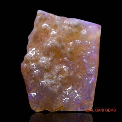 Natural Untreated Fire Opal Loose Gemstone Fancy Rough From Australia 1.70 Cts 13x9x2 mm RG-325