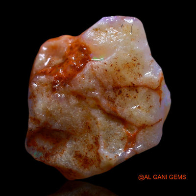 4.00 Cts Natural Australian Fire Opal Fancy Rough Loose Gemstone For Jewelry 13x11x5 mm RG-326