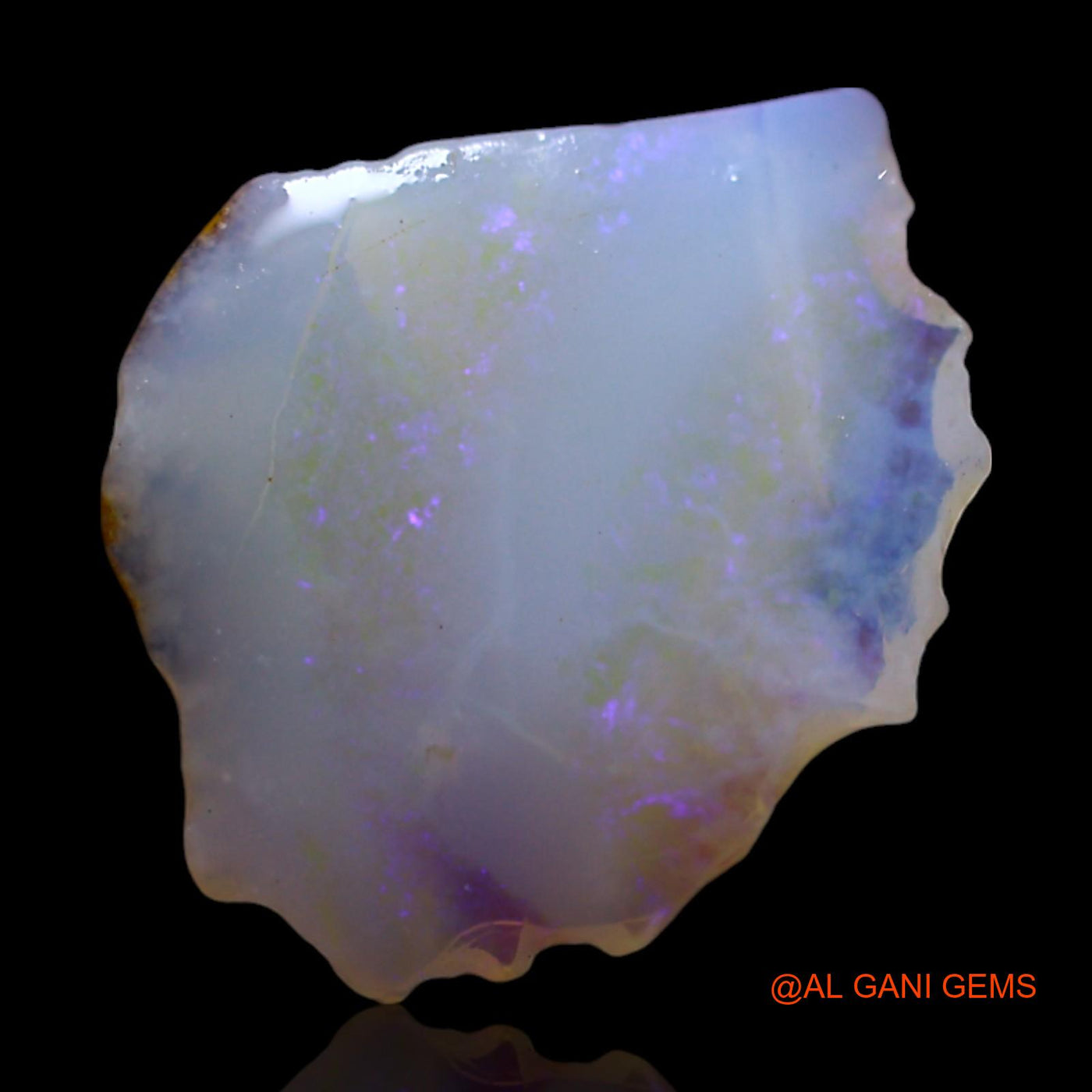 2.00 Cts Natural Australian Fire Opal Loose Gemstone Fancy Rough 14x11x4 mm RG-327