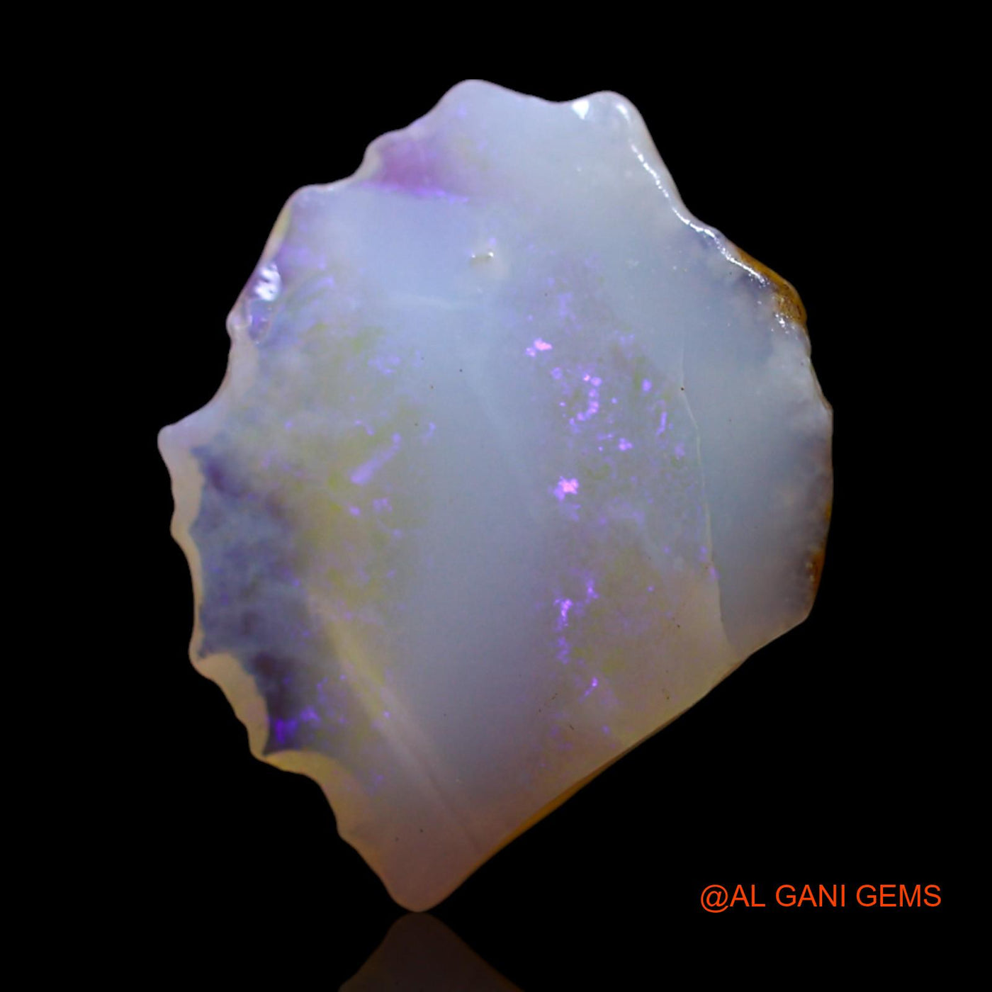 2.00 Cts Natural Australian Fire Opal Loose Gemstone Fancy Rough 14x11x4 mm RG-327