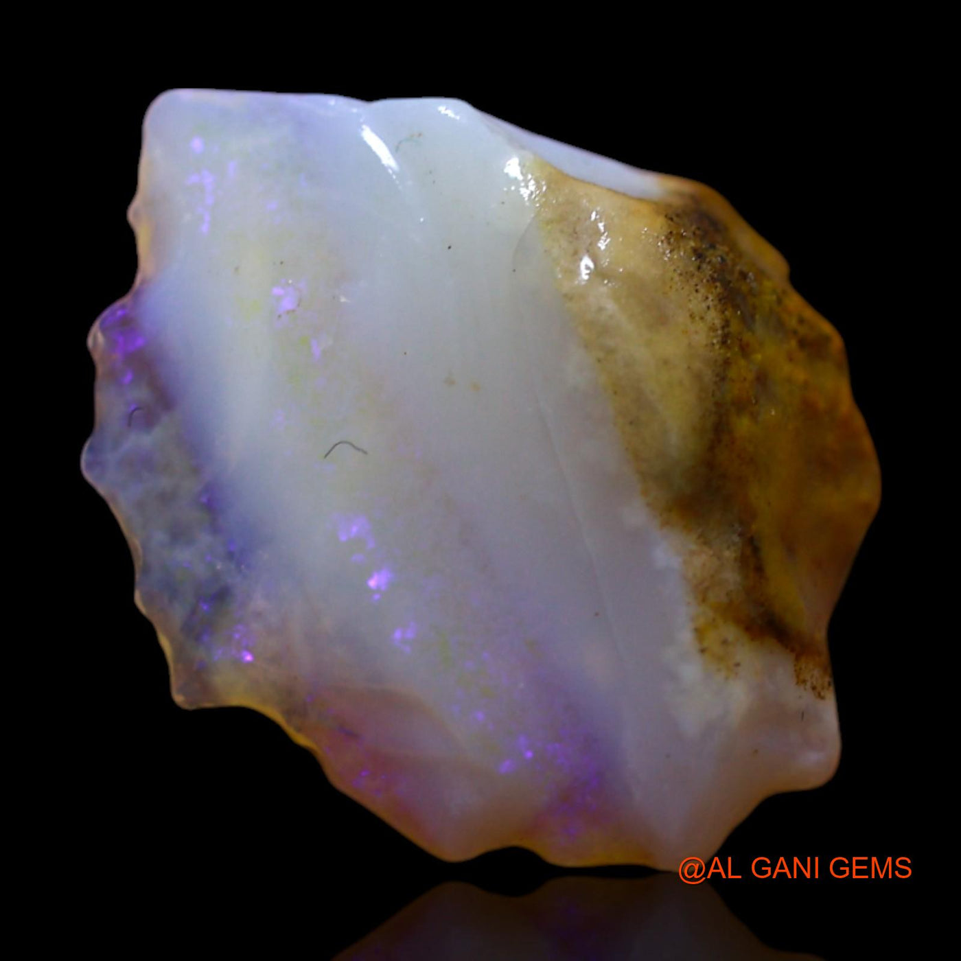 2.00 Cts Natural Australian Fire Opal Loose Gemstone Fancy Rough 14x11x4 mm RG-327