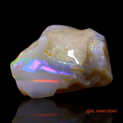 Natural Untreated Fire Opal Loose Gemstone Fancy Rough From Australia 3.00 Cts 13x10x9 mm RG-329