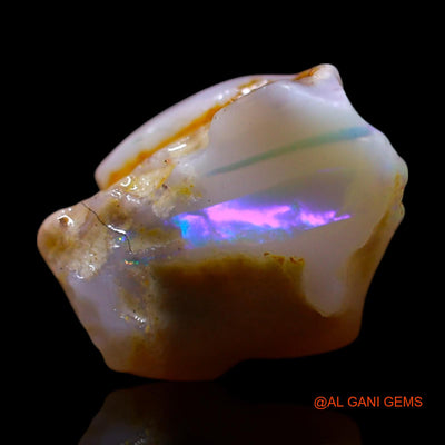 Natural Untreated Fire Opal Loose Gemstone Fancy Rough From Australia 3.00 Cts 13x10x9 mm RG-329
