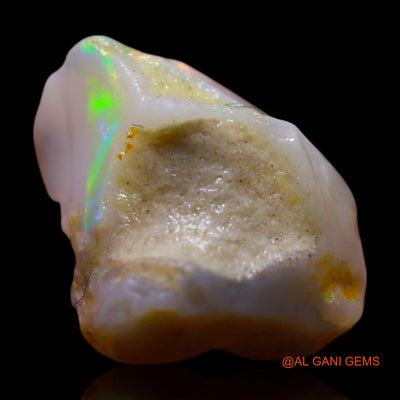 Natural Untreated Fire Opal Loose Gemstone Fancy Rough From Australia 3.00 Cts 13x10x9 mm RG-329