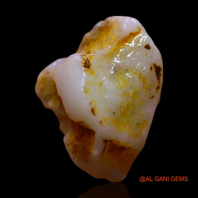Natural Untreated Fire Opal Loose Gemstone Fancy Rough From Australia 3.00 Cts 13x10x9 mm RG-329