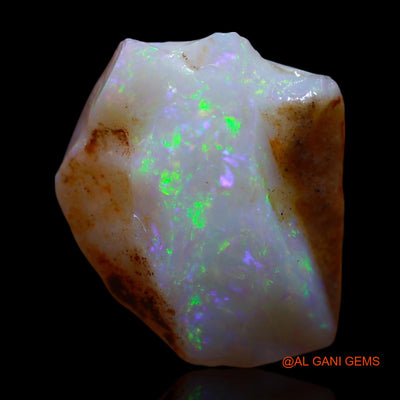 Natural Untreated Fire Opal Loose Gemstone Fancy Rough From Australia 5.00 Cts 15x12x5 mm RG-32