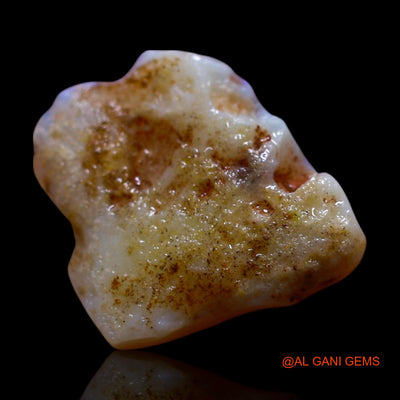 2.00 Cts Natural Australian Fire Opal Loose Gemstone Fancy Rough 14x11x3 mm RG-330