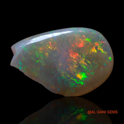 Natural Untreated Fire Opal Loose Gemstone Fancy Rough From Australia 2.00 Cts 12x9x2 mm RG-331