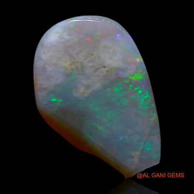Natural Untreated Fire Opal Loose Gemstone Fancy Rough From Australia 2.00 Cts 12x9x2 mm RG-331