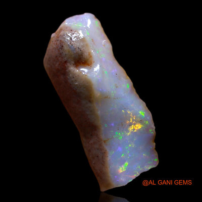 Natural Untreated Fire Opal Loose Gemstone Fancy Rough From Australia 1.80 Cts 14x5x4 mm RG-333
