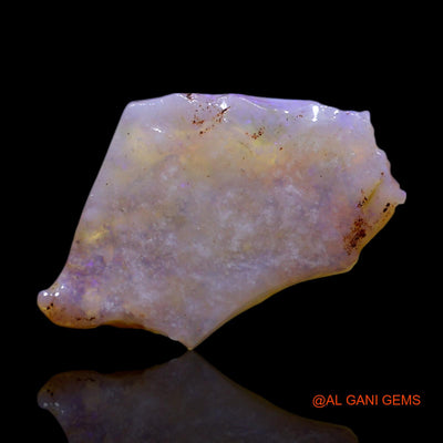 Natural Untreated Fire Opal Loose Gemstone Fancy Rough From Australia 1.00 Cts 14x9x2 mm RG-334