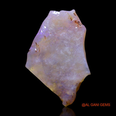 Natural Untreated Fire Opal Loose Gemstone Fancy Rough From Australia 1.00 Cts 14x9x2 mm RG-334