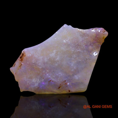 Natural Untreated Fire Opal Loose Gemstone Fancy Rough From Australia 1.00 Cts 14x9x2 mm RG-334