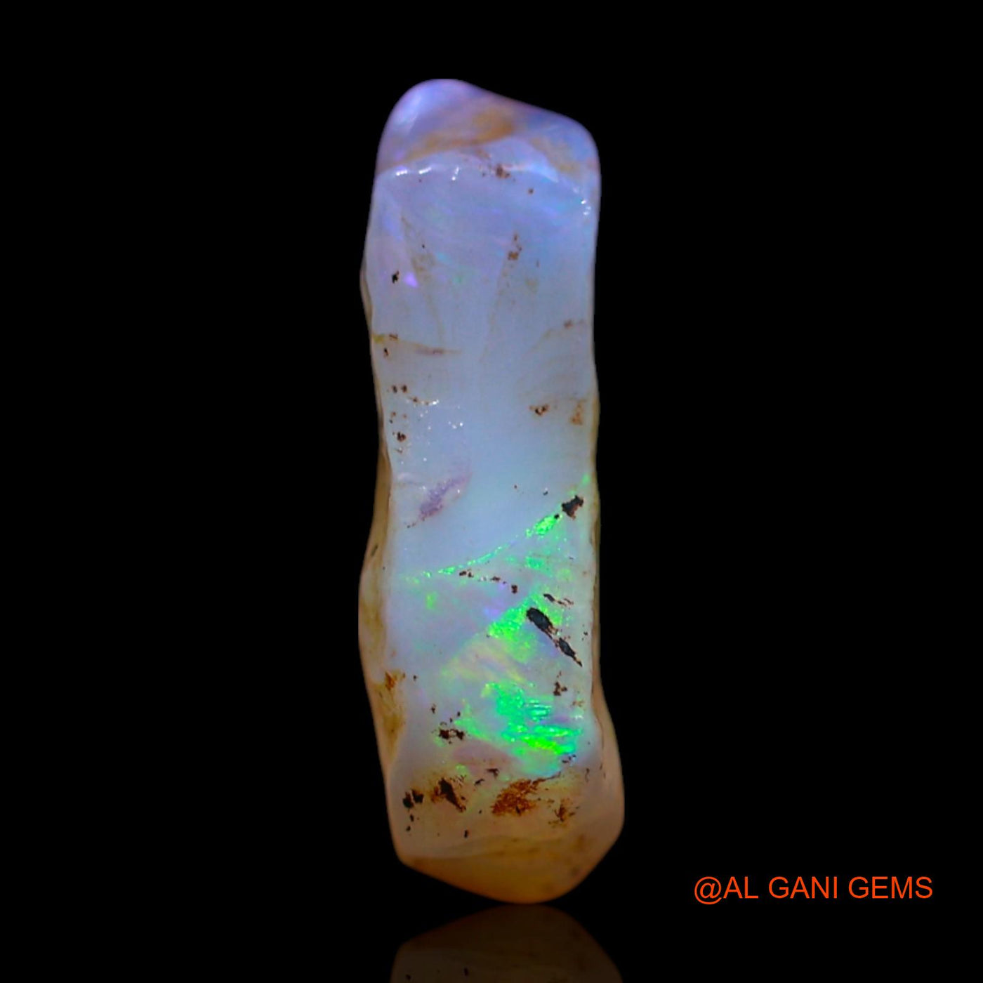 2.00 Cts Natural Australian Fire Opal Loose Gemstone Fancy Rough 14x7x4 mm RG-335